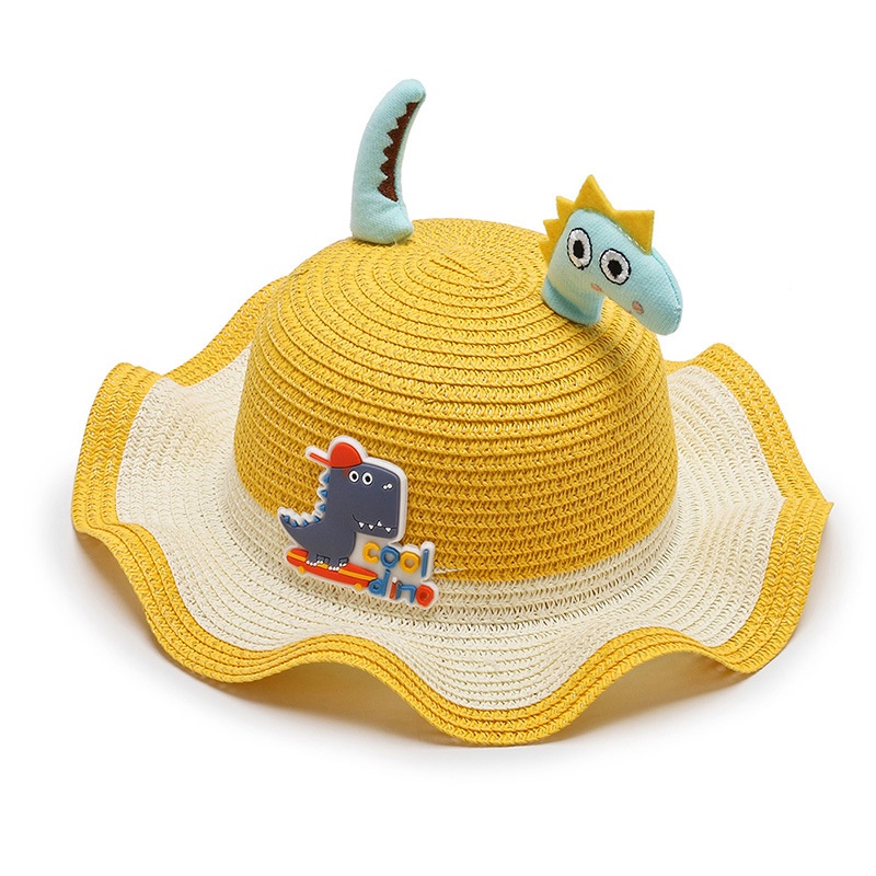 Nón Tai Bèo Hình Khủng Long Dễ Thương Cho Bé Từ 2-7 Tuổi