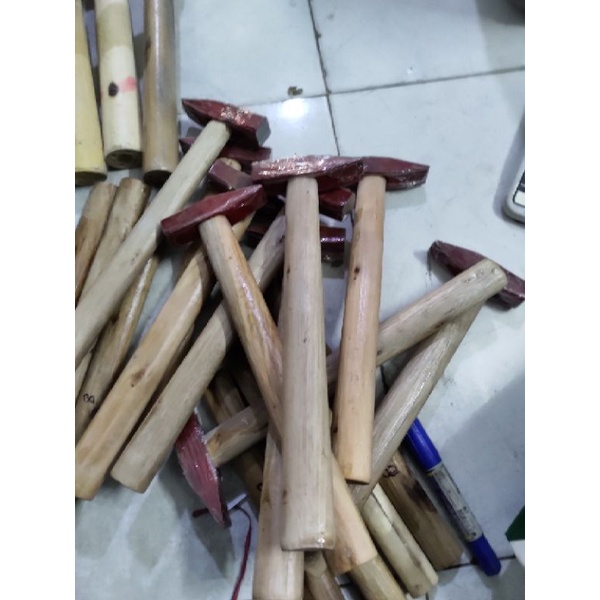 búa  sắt cán gỗ 500gr,búa đóng đinh,búa xây dựng đầu vát