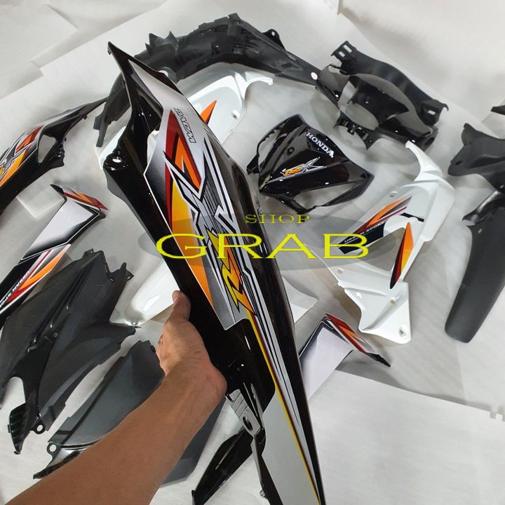 Dàn áo xe Wave RSX 100 đời 2008 -2009 nhựa ABS Màu Trắng  Cụm pha đèn trước xe Wave RSX -SPG-DGRsx