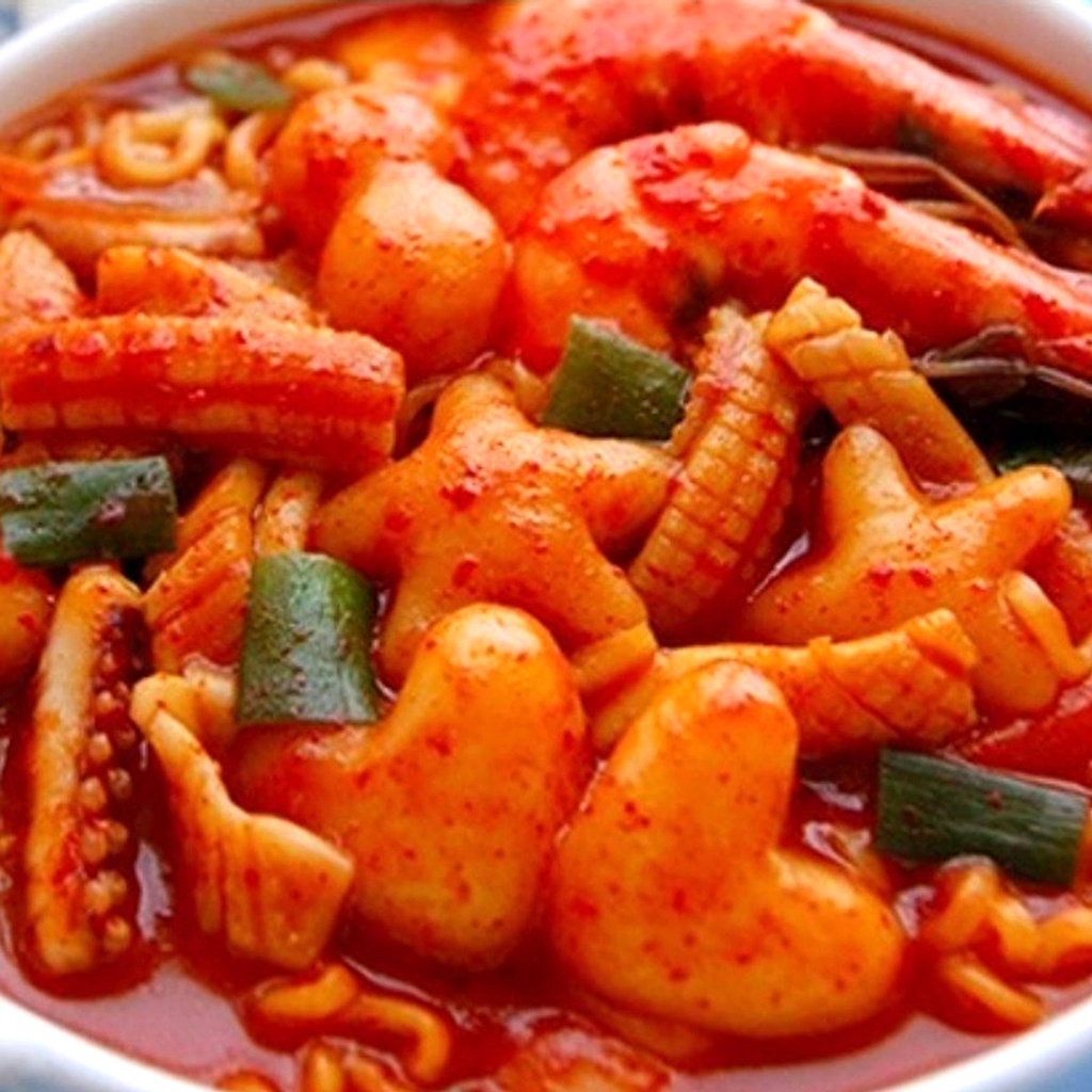 Bánh Gạo Hàn Quốc Hoa Sao Tim Tokbokki Đáng Yêu Nhiều Vị