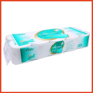 GIẤY VỆ SINH HÀ NỘI XANH 3 LỚP KHÔNG LÕI