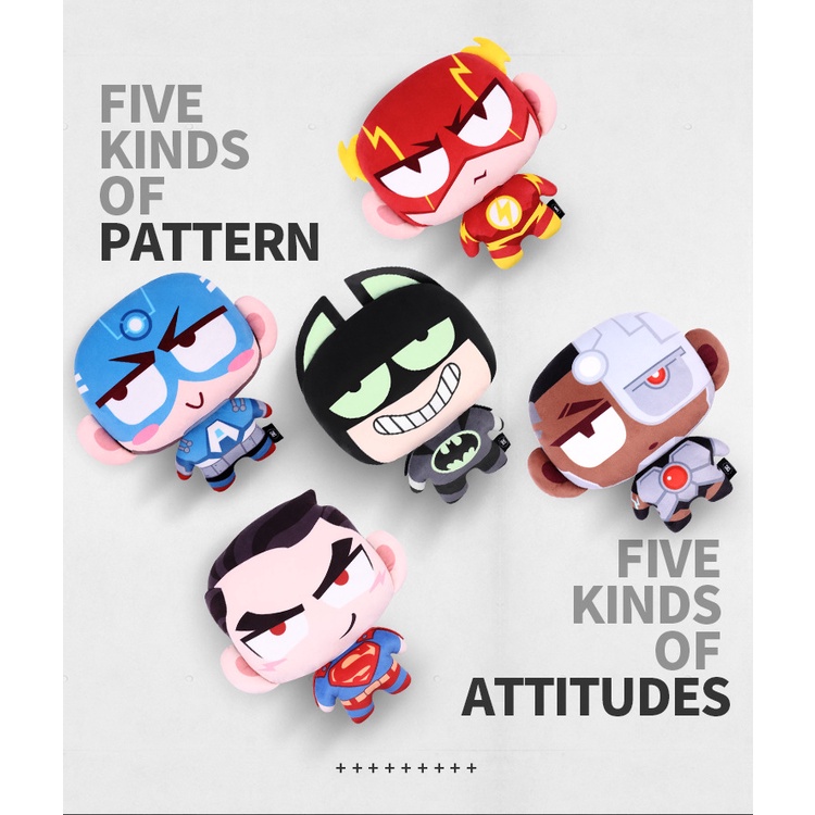 Gối Tựa Đầu Ô Tô Chống Mỏi Hình Nhân Vật Marvel Ngộ Nghĩnh - Chất Liệu Vải Siêu Thấm Phù Hợp Mọi Loại Xe [Hàng Cao Cấp]
