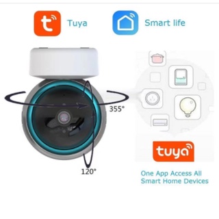 Camera wifi us-iw204 tuya fullhd 1080p, quay 360 độ, hồng ngoại, đàm thoại, cảnh báo chuyển động, app tuya/ smart life
