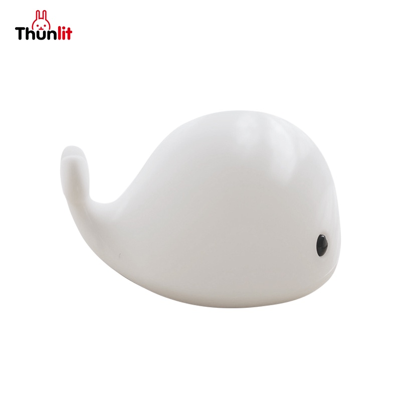 Đèn ngủ Thunlit cổng sạc Usb hình cá voi xinh xắn chất lượng