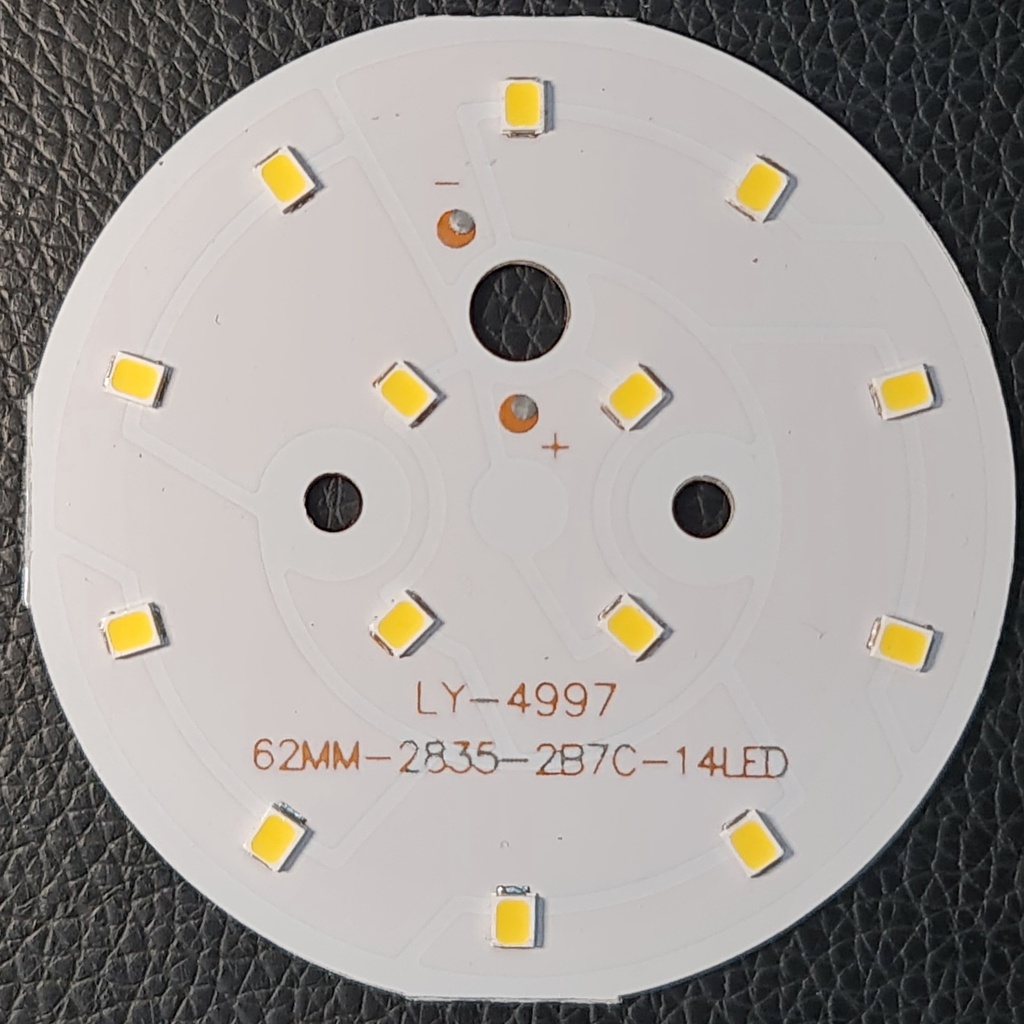 Vỉ led tròng 7W, 9W,12W,16W thay thế cho đèn âm trần 1 màu và 3 chế độ màu