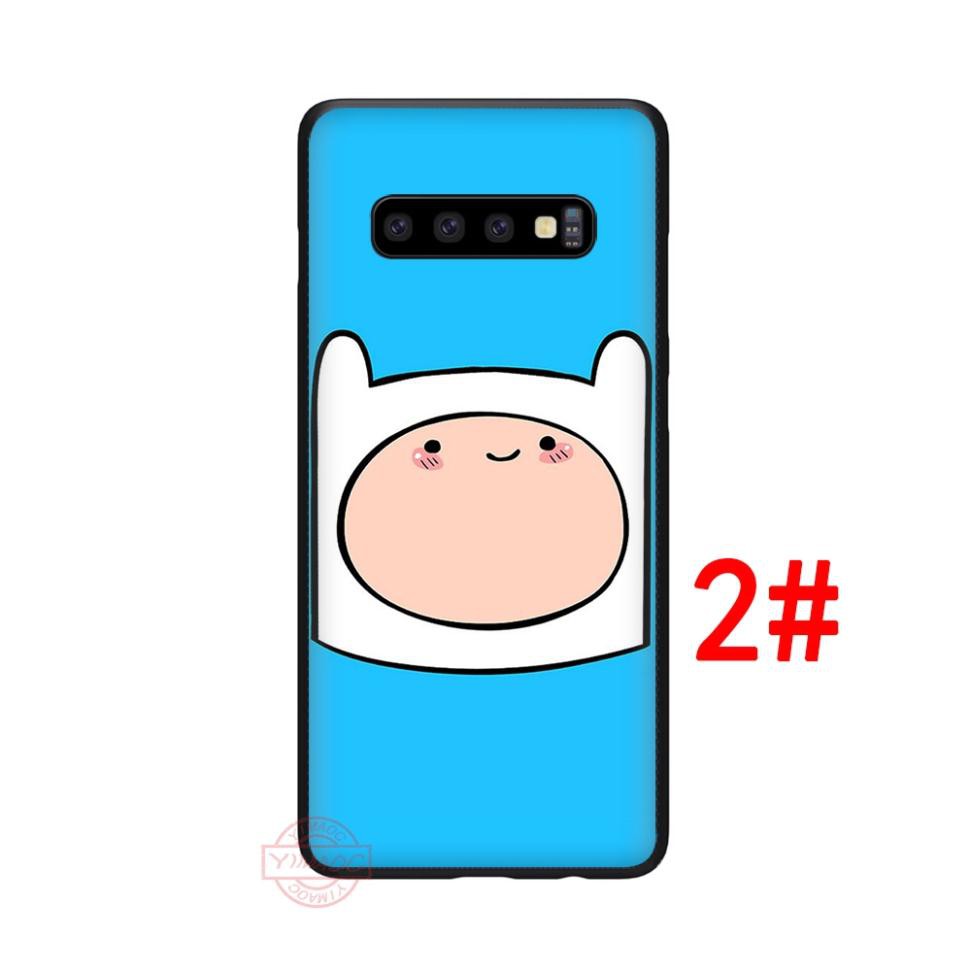 Ốp điện thoại  in hình chủ đề Adventure Time dành cho Samsung Galaxy S7 Edge S8 S9 S10 Plus Note 8 9