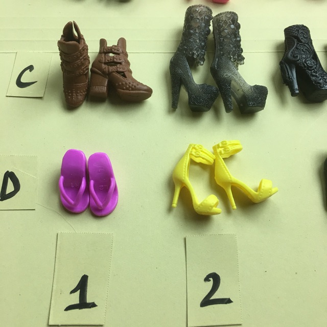 G1 - Giày cho búp bê barbie