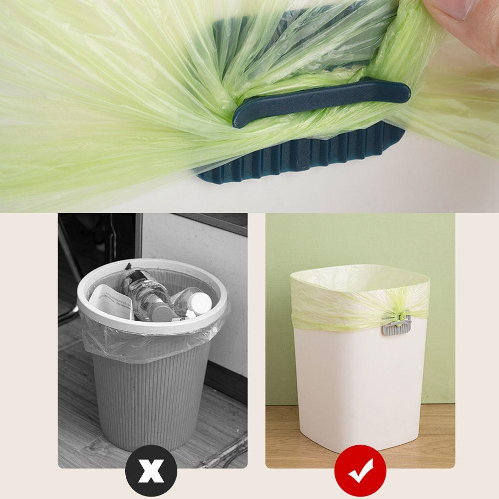 Bộ 4 Kẹp Thùng Rác Bằng Nhựa Tiện Dụng Cho Gia Đình
