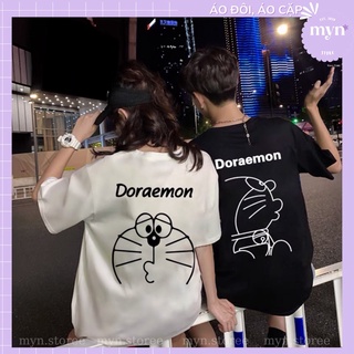 ( MẪU MỚI) Áo Đôi Doraemon Nhí Nhảnh Nam Nữ, Bạn Thân Cực Đẹp