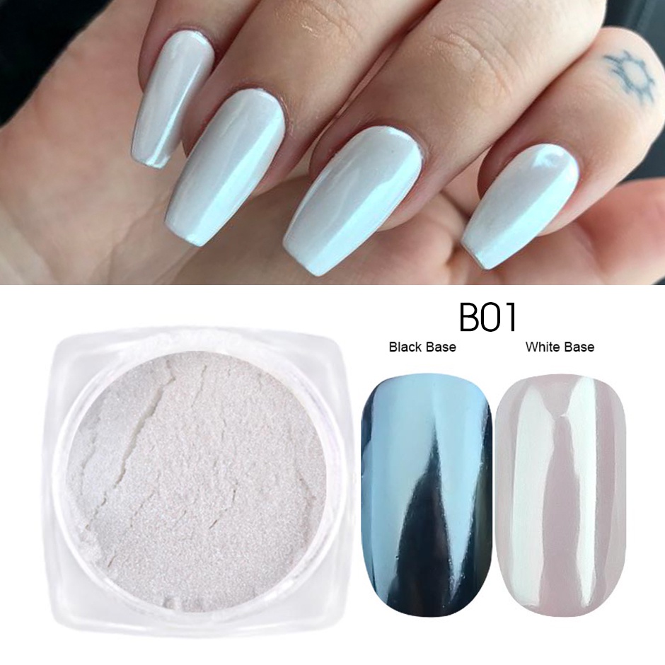 1 Hộp Bột Kim Tuyến Trang Trí Móng Tay Lấp Lánh