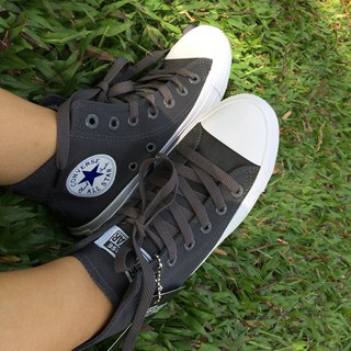 Giày Chuck 2 AllStar Classic Cổ Cao Nam Xám Đậm