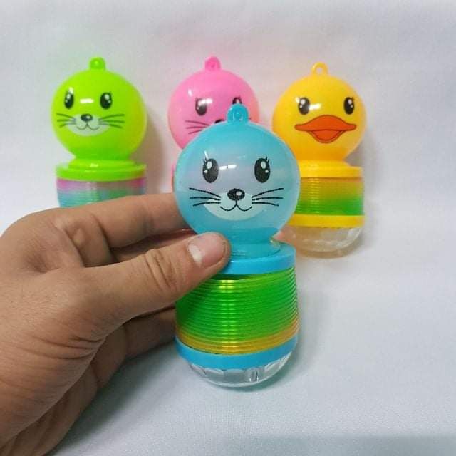 Lò xo nhún nhảy phát sáng 7 màu