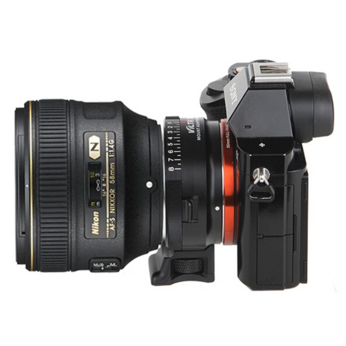Ngàm chuyển đổi ống kính Nikon NF/NEX cho máy ảnh Sony ngàm E