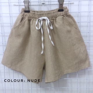 Combo 5 quần short vải đũi thời trang