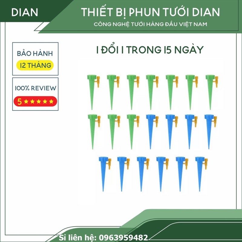 Thiết bị nhỏ giọt tưới cây, gắn chai nước tiện dụng cao cấp