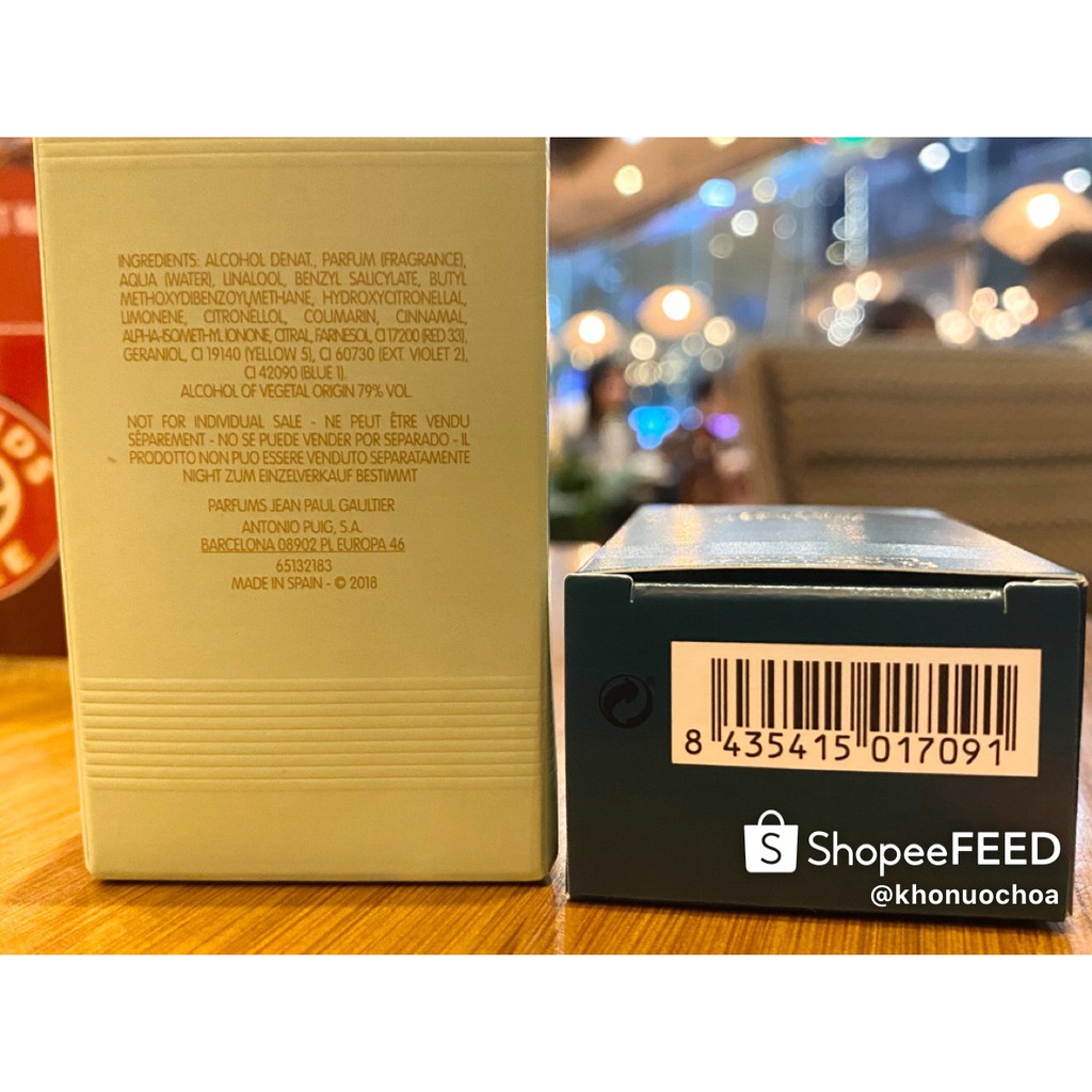 💥 Nước hoa mini nam Le Beau / La Male Jean Paul Gaultier