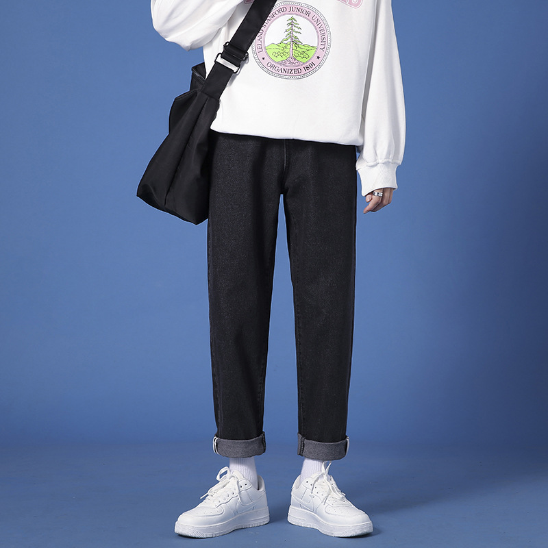 DUNEA Quần Jeans Nam Kiểu Dáng Thời Trang Phong Cách Hàn Quốc