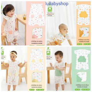 Romper Lulaby NH629P, body đùi cotton bé trai, bé gái mềm mịn, cao cấp