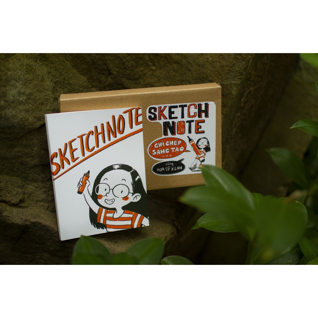 SỔ SKETCHNOTE size A5 - Giấy Kraft mịn, 160 trang