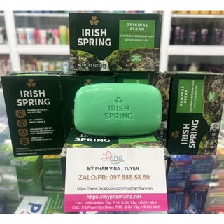 ☘️ 🏆 Xà phòng khử mùi Irish Spring Original Deodorant Soap 104.8g