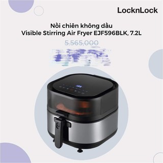 Nồi chiên không dầu EJF596 BLK Lock & Lock 7.2L