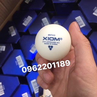 Quả bóng bàn Xiom 3 sao 40+ Bravo hộp 6 quả
