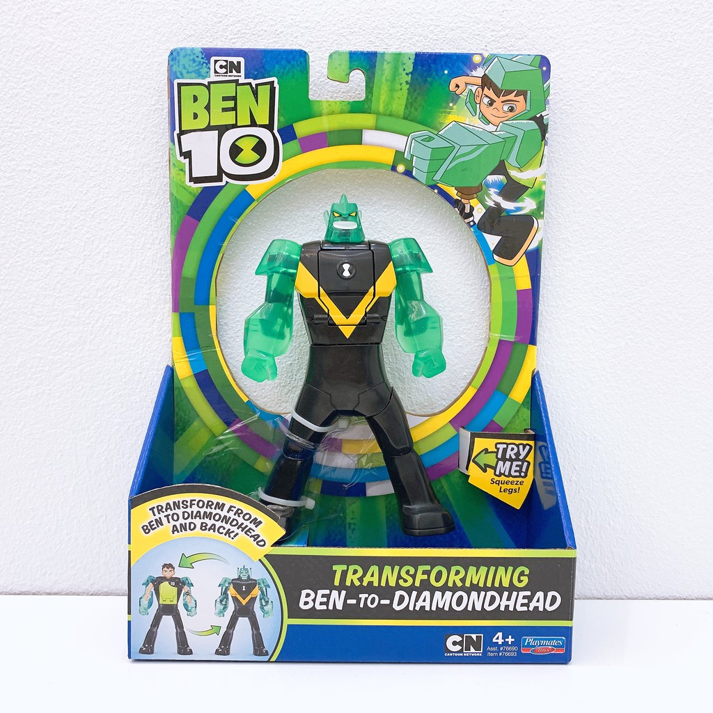 Ben 10 Biến Hình - Transforming Ben To Diamondhead - Hratblast - Shockrock