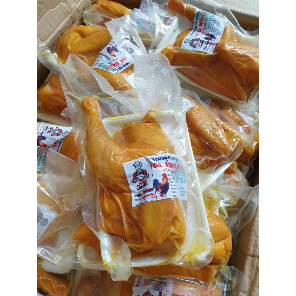 Gà Ủ Muối Hoa Tiêu - Cực phẩm - 1 khay 500g