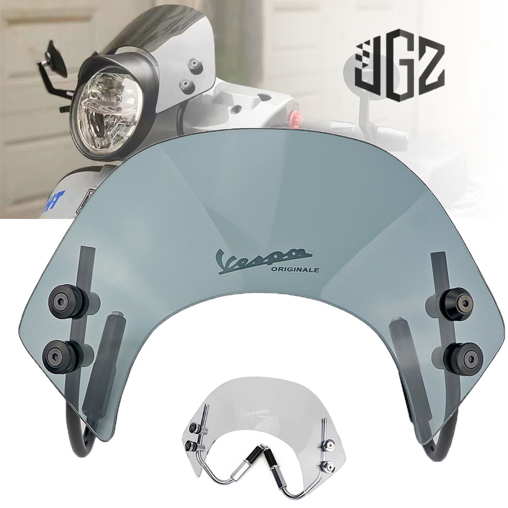Kính Chắn Gió Mini Bằng Acrylic Cho Xe Mô Tô Piaggio VESPA GTS GTV 250 300 2013-2020 2021 2022