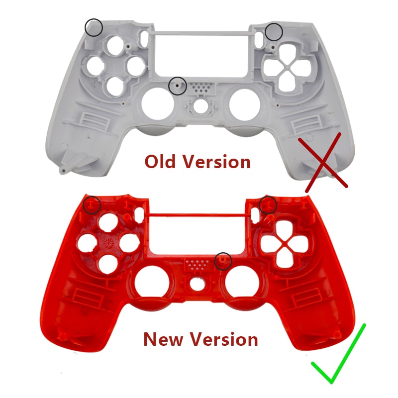 Thay thế tùy chỉnh matte full shell cho jds 040 dualshock 4 playstation 4 ps4 pro / slim