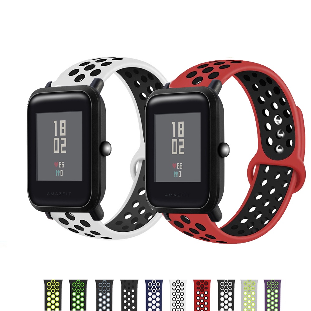 20mm Dây Đeo Silicon Cho Đồng Hồ Thông Minh Huami Amazfit Neo Bip u pro