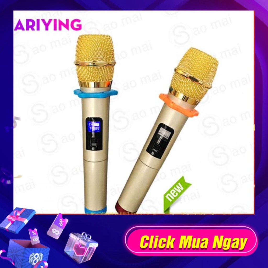 MICRO Hát Karaoke JAMMY B518 Chính Hãng 100% ( MIC Dùng Cho Mọi Loa Kéo-Loa Hát Karaoke) Bảo Hành 6 Tháng