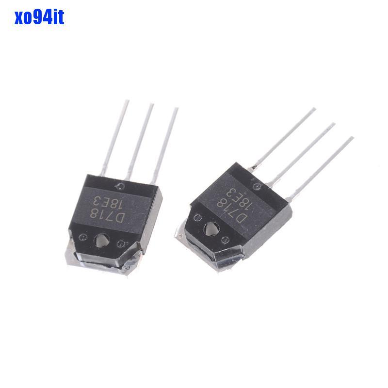 1 Cặp (2 Cái) Bán Dẫn Chính Hãng 2sb688 & 2sd718 Kc Transistor B688 & D718