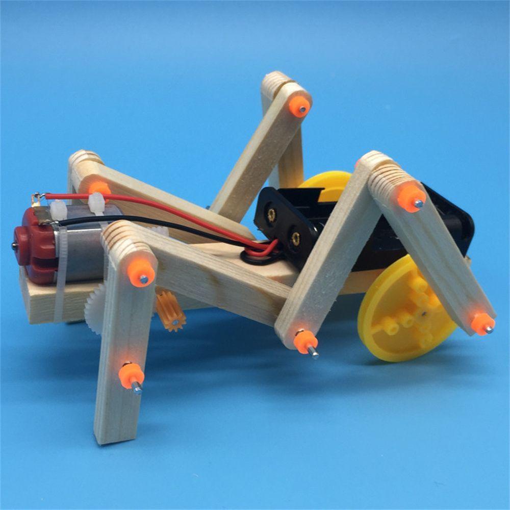 Đồ Chơi Lắp Ráp Mô Hình Robot Tập Bò Bằng Gỗ