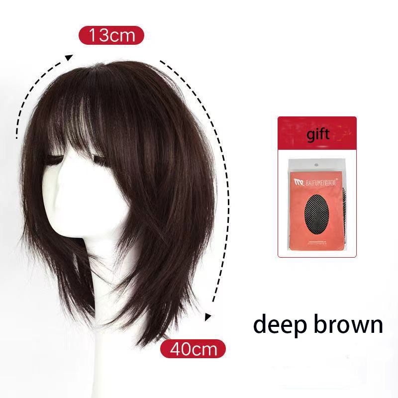 Tóc giả dài trung bình 40cm màu sắc thời trang dành cho nữ