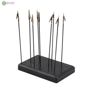 【Ready Stock】Spray Tools 10Pcs Accessories Airbrush Holder Painting Tools Plastic&Metal@New