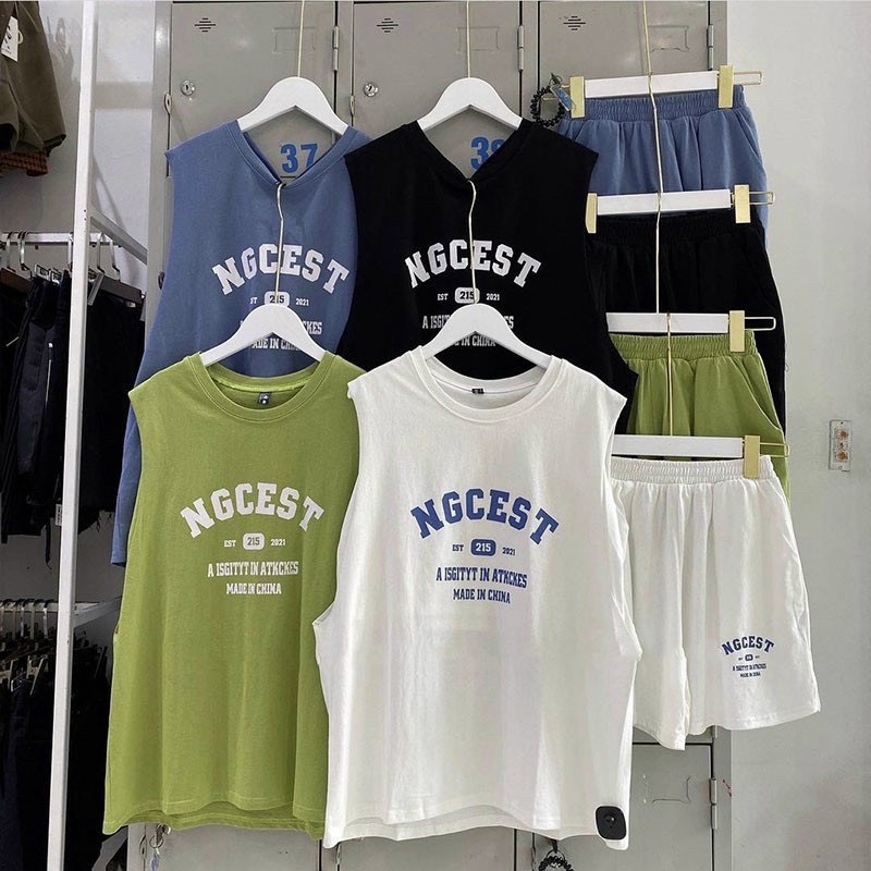 SET BỘ NỮ ÁO BA LỖ THỜI TRANG HÈ SIÊU XINH SIÊU TEEN VLTN FASHION