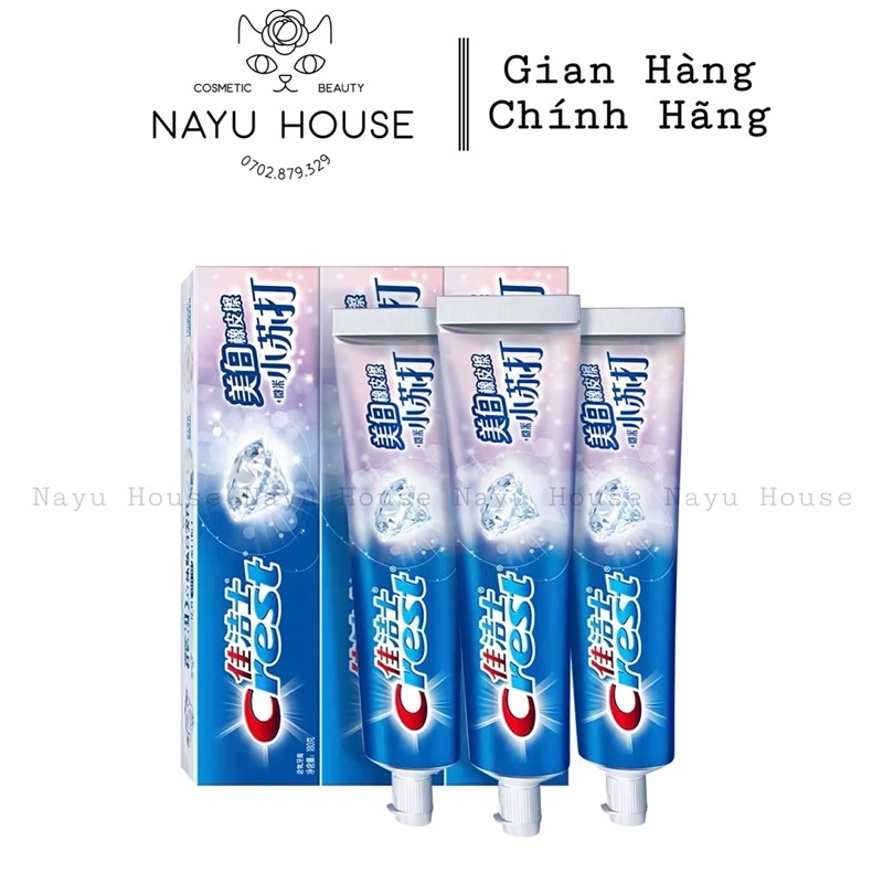 KEM ĐÁNH RĂNG CREST BAKING SODA GIÚP TRẮNG RĂNG LOẠI BỎ MẢNG BÁM