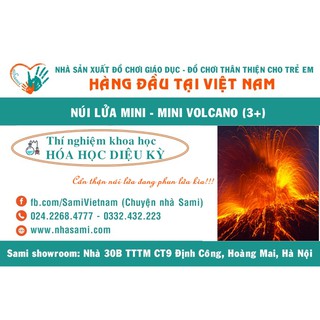 Kit thí nghiệm khoa học Núi Lửa MiNi