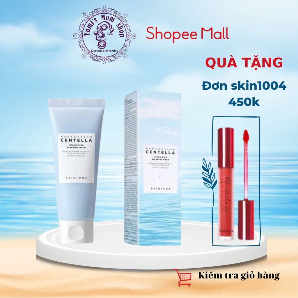 Mặt nạ ngủ Skin1004 Centella Hyalu-Cica Sleeping Pack 100ml