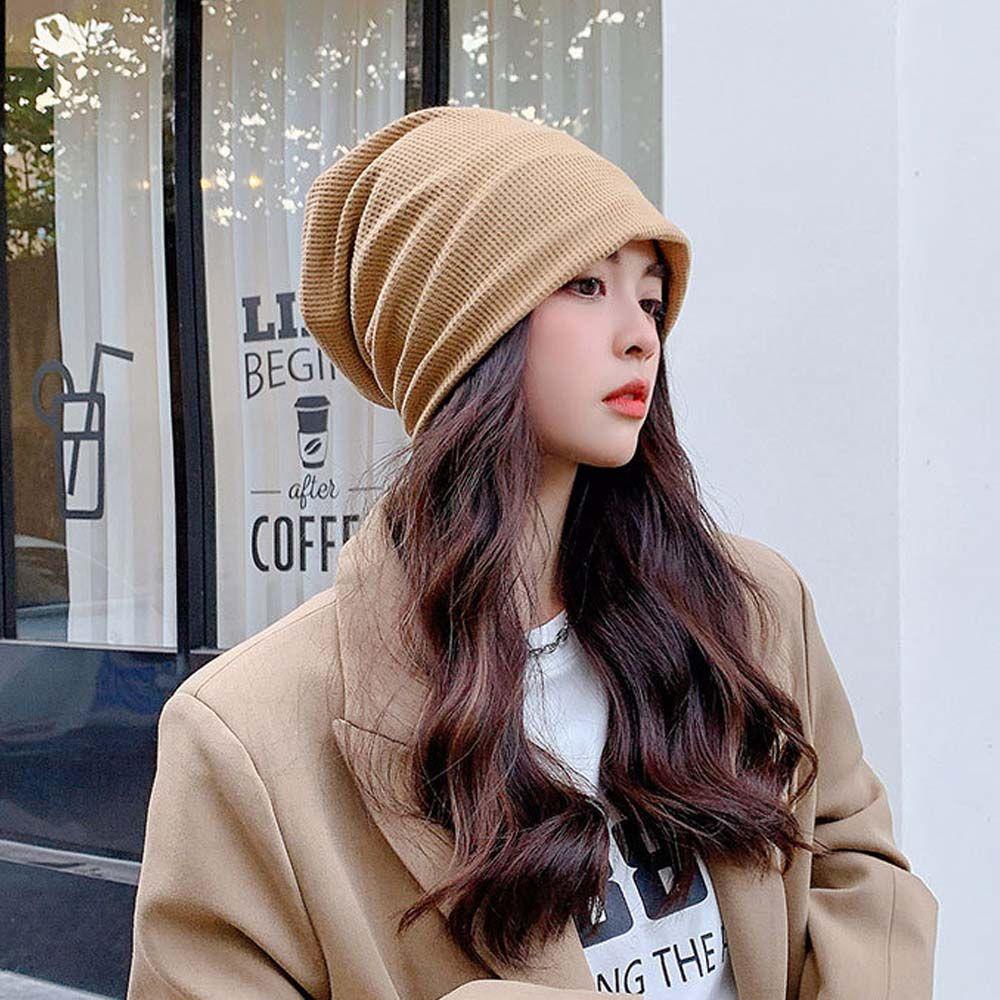 DWAYNE Mũ Turban Mỏng Phong Cách Hip Hop Thời Trang Thu Đông Cho Nam Và Nữ