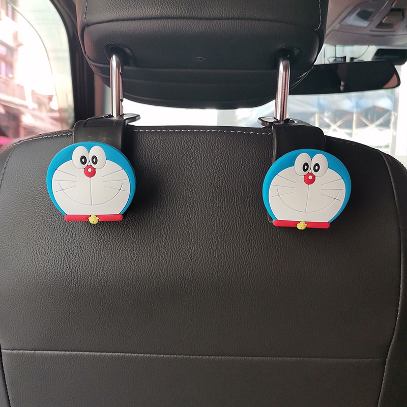 Set 2 Móc Treo Đồ Hình Chuột Mickey Dễ Thương Gắn Ghế Ngồi Xe Hơi
