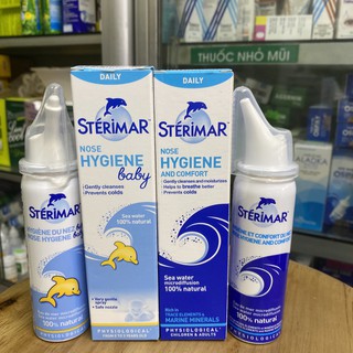Sterimar xịt muối biển