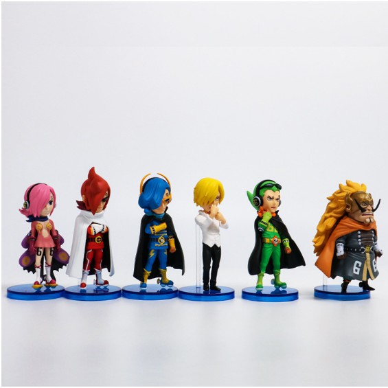 Mô hình Gia đình Vinsmoke Germa 66 Family WCF Full box . Gia Đình Sanji hắc cước - Figure One Piece