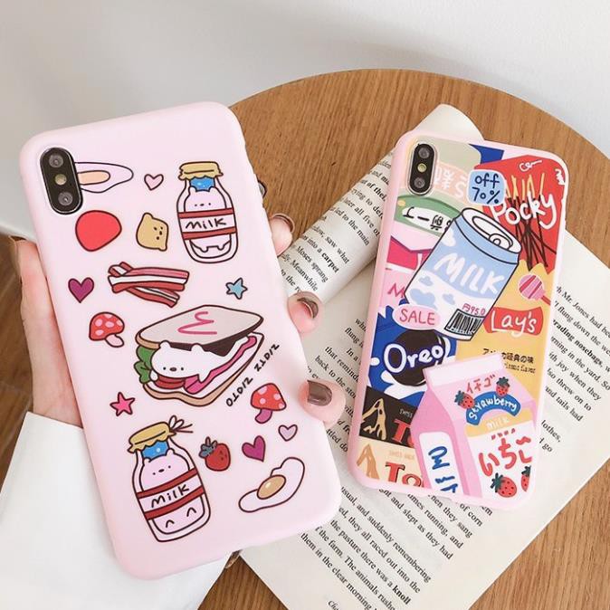 Ốp lưng iphone Cat's life TPU trơn dẻo mềm 5/5s/6/6plus/6s/6splus/7/7plus/8/8plus/x/xr/xs/11/12/pro/max/plus/promax