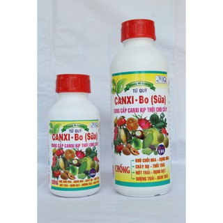 TRUNG VI LƯỢNG TỨ QUÝ CANXIBO SỮA 500ML