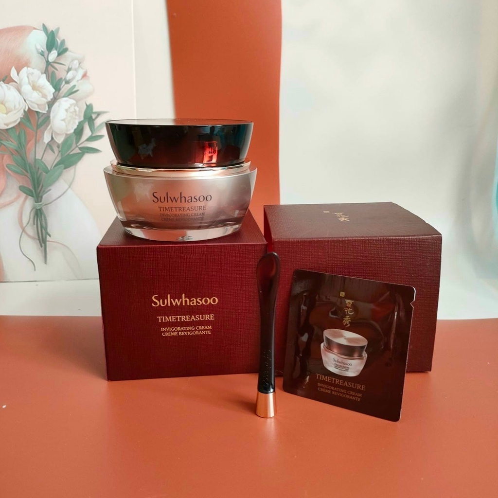 Combo 12 gói Kem thông đỏ chống lão hoá Sulwhasoo Timetreasure Invigorating Cream