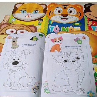 Set 8 Cuôn Tô Màu Cho bé