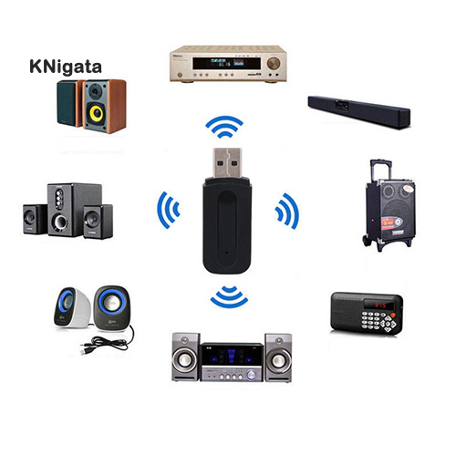 {HAM} 3.5mm Car Wireless Bluetooth Aux Audio Stereo Music Receiver Adapter with Mic