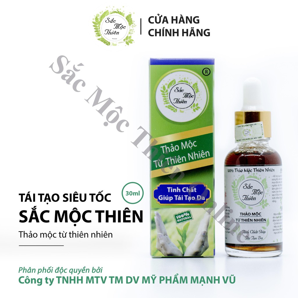 Tinh Chất Giúp Tái Tạo Da Siêu Tốc Sắc Mộc Thiên 30ml | BigBuy360 - bigbuy360.vn